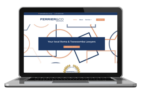 Ferrier-And-Co-Solicitors-Website-Design-Toowoomba