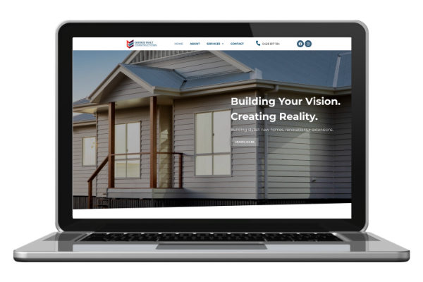 George-Built-Constructions-Website-Design-Toowoomba