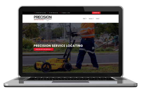 Precision-Service-Locating-Website-Design